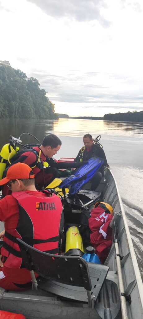 Buscas por pescador no Rio Juruena chegam a 72 horas; bombeiros focam em varredura superficial