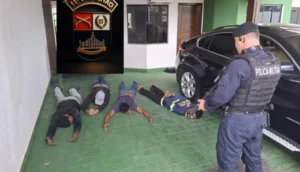 Ação rápida da PM frustra assalto e termina com quatro presos em residência de Sinop